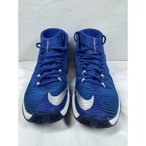 Nike Zoom Clear Out TB Men's 7.5 Basketball Shoes Royal Blue/silver